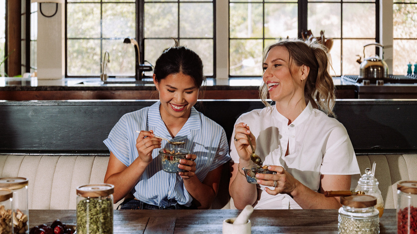 Chia pudding for hair and skin