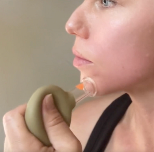Facial Cupping for the Woman Who Lifts