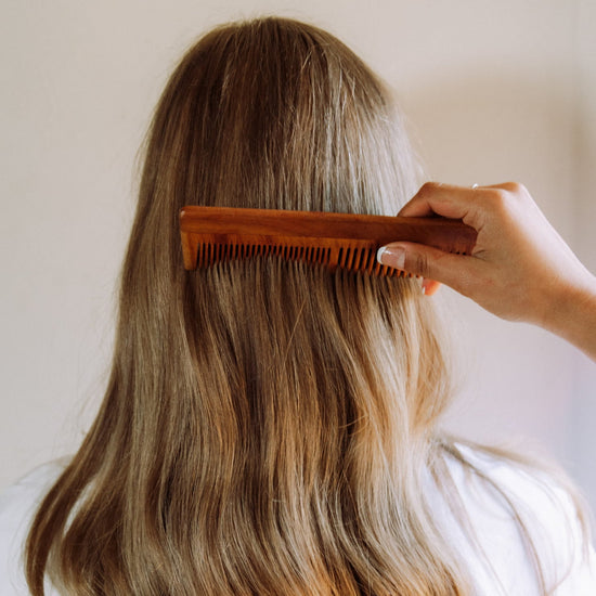 Hair after treatment with Frondescents hair oil treatments