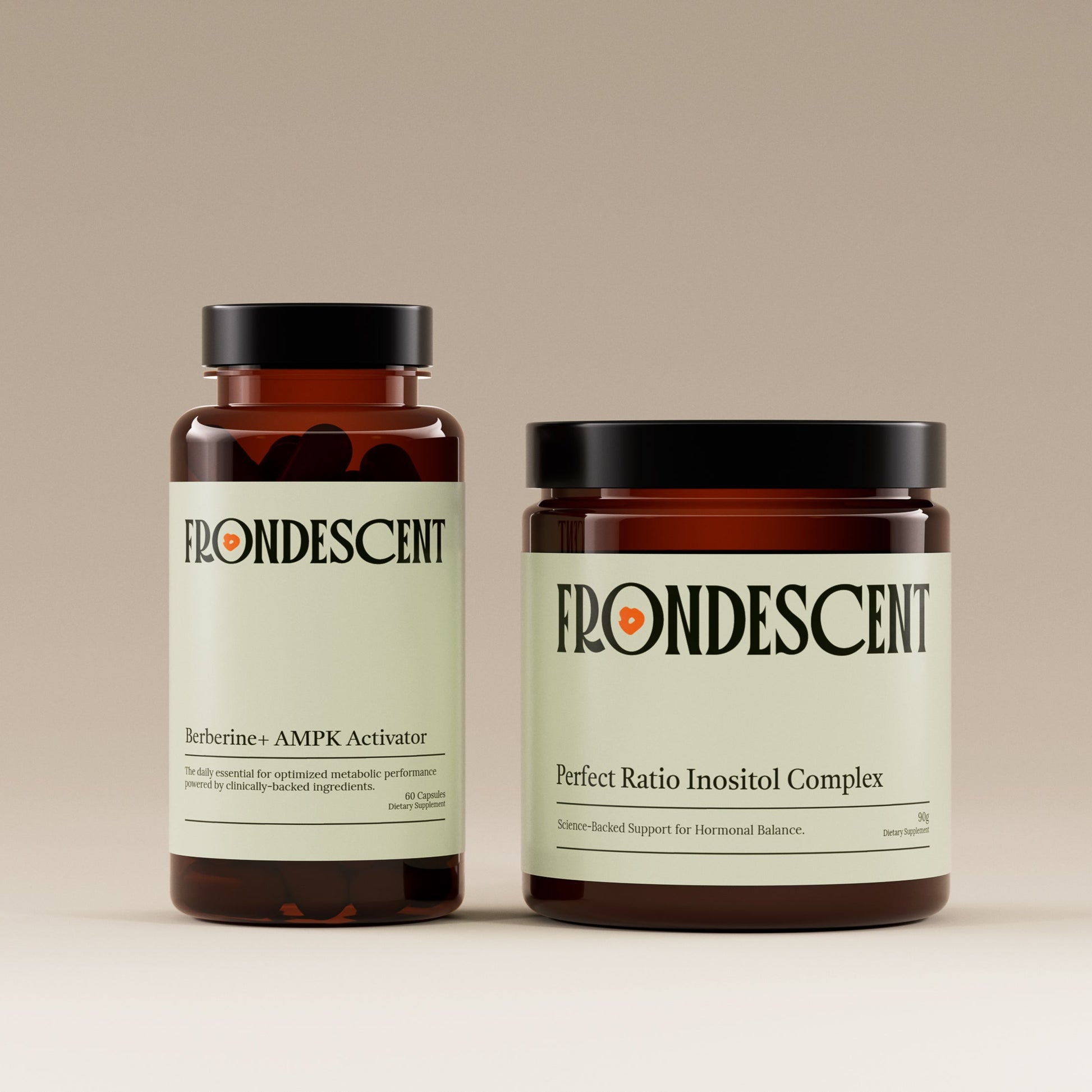 Golden Sequence products on a beige background