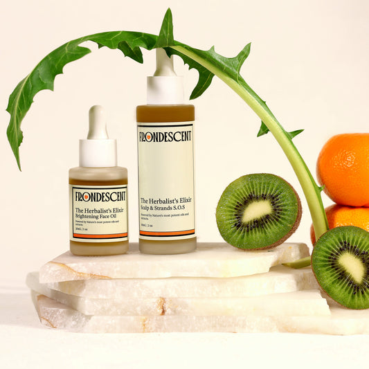 herbalist's elixir face and hair oils